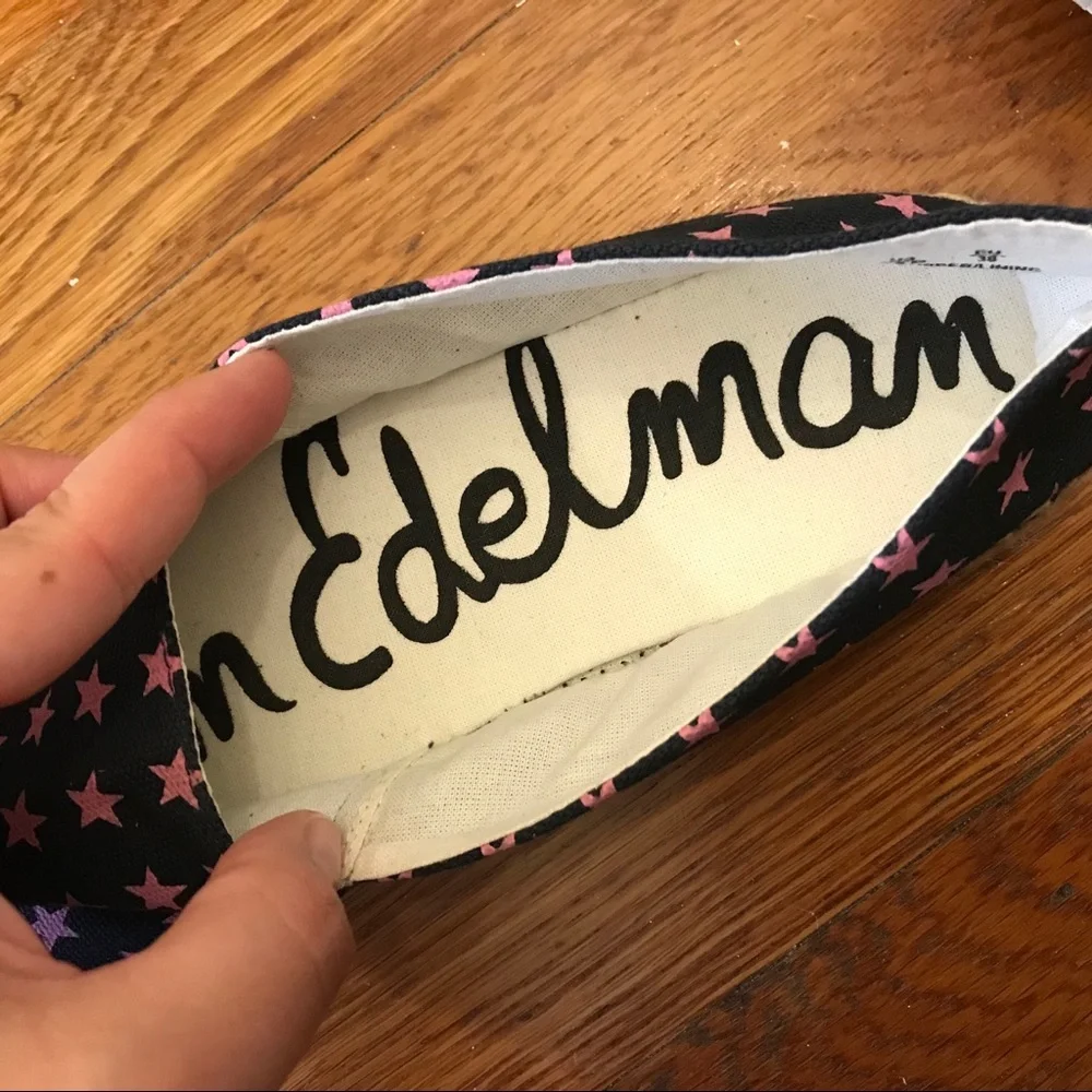 NWT Sam Edelman Verona Espadrilles 8 stars blue